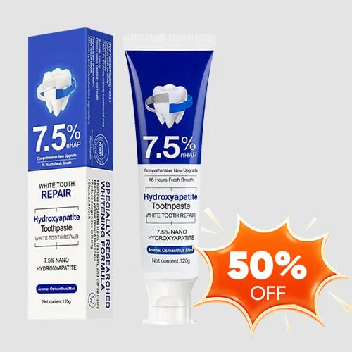 7.5% Nano Hydroxyapatite Toothpaste 50% Off